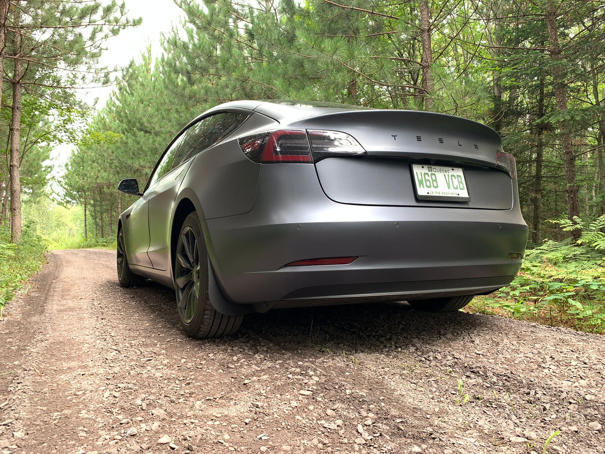 Garde-Boues Tesla Model 3 (MidWest Edition) – EV Mudflaps